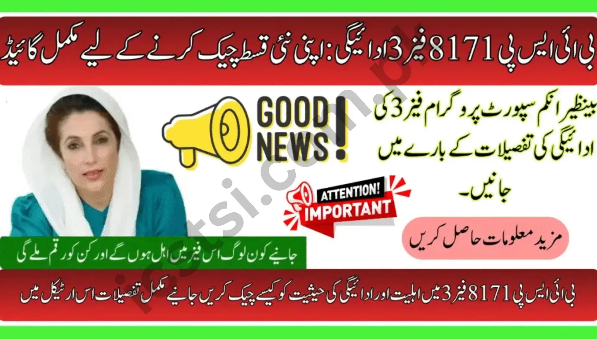 BISP 8171 New Portal 2025: How to Check 13,500 Ehsaas Payment Online
