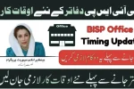 BISP Office Timing Update