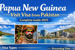 Papua New Guinea Visit Visa from Pakistan