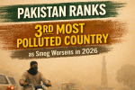 Pakistan Ranks 3rd Most Polluted Country as Smog Worsens in 2026