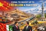 China to Invest Up to $10 Billion in Pakistan