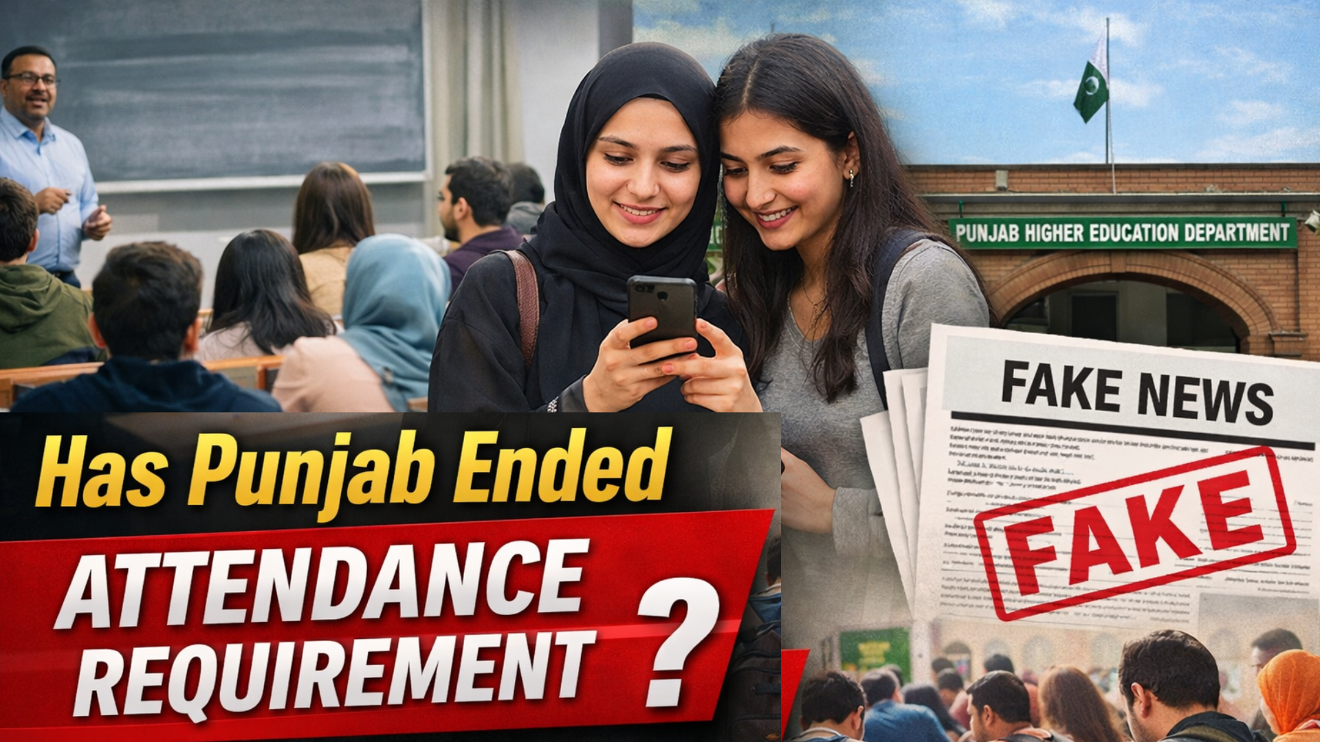 Has Punjab Ended Attendance Requirements for Students?