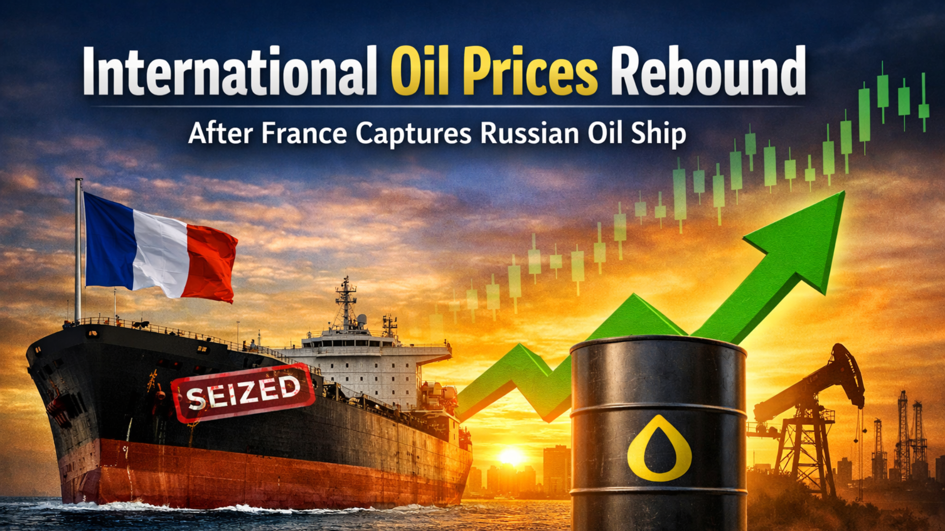 International Oil Prices Rebound After France Captures Russian Oil Ship