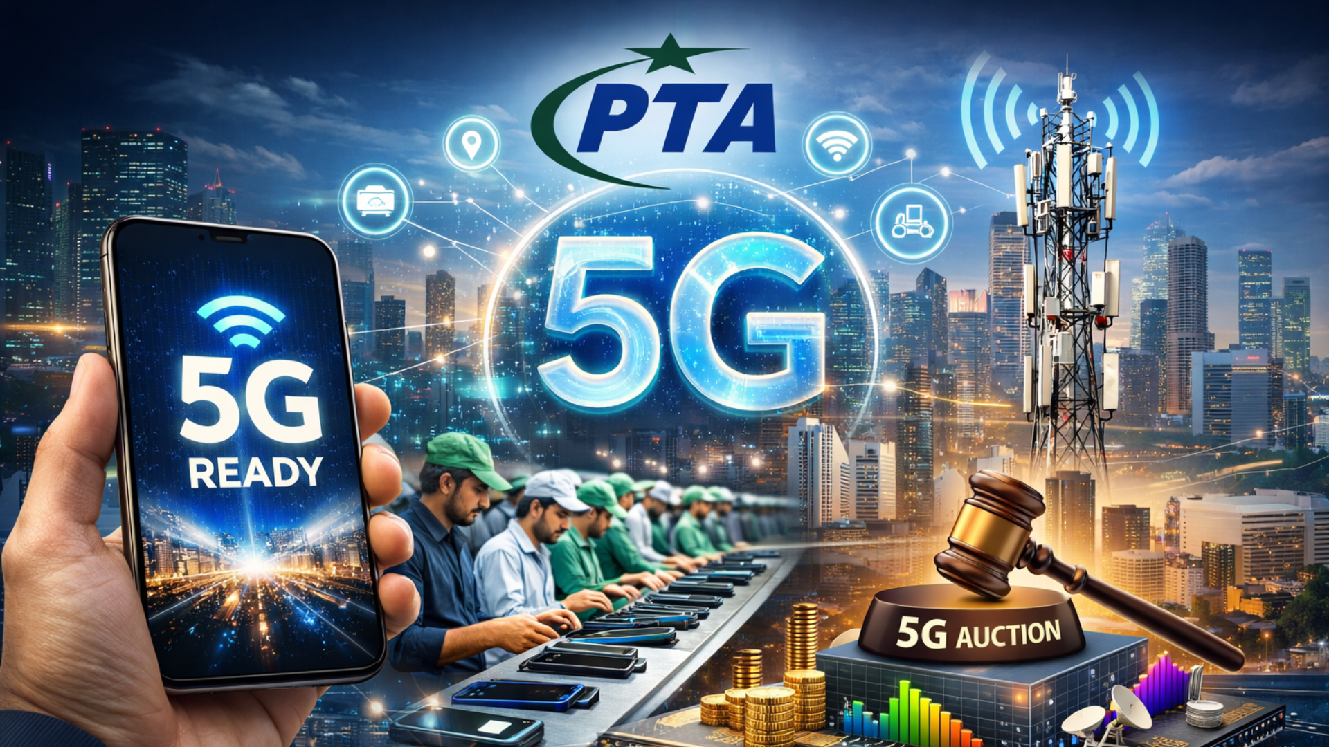 PTA Works with Mobile Brands on 5G Phones