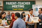 Parent-Teacher Meetings Made Mandatory in Punjab Colleges