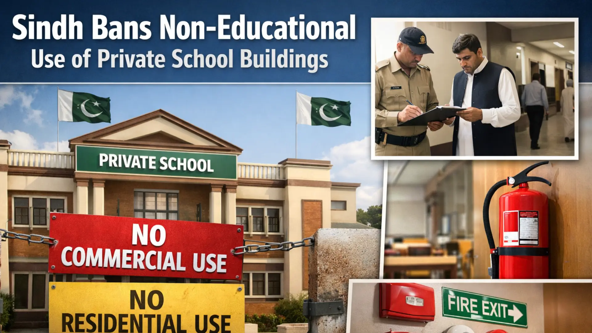 Sindh Government Bans Non-Educational Use of Private School Buildings