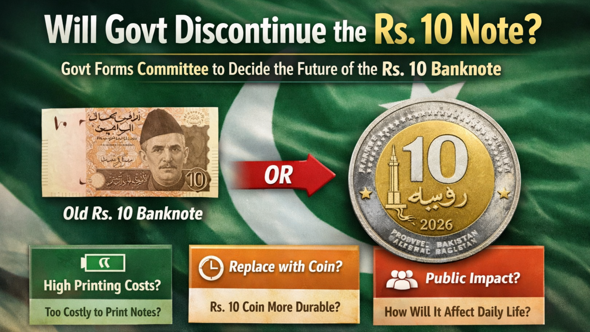 Will Govt Discontinue the Rs. 10 Note?