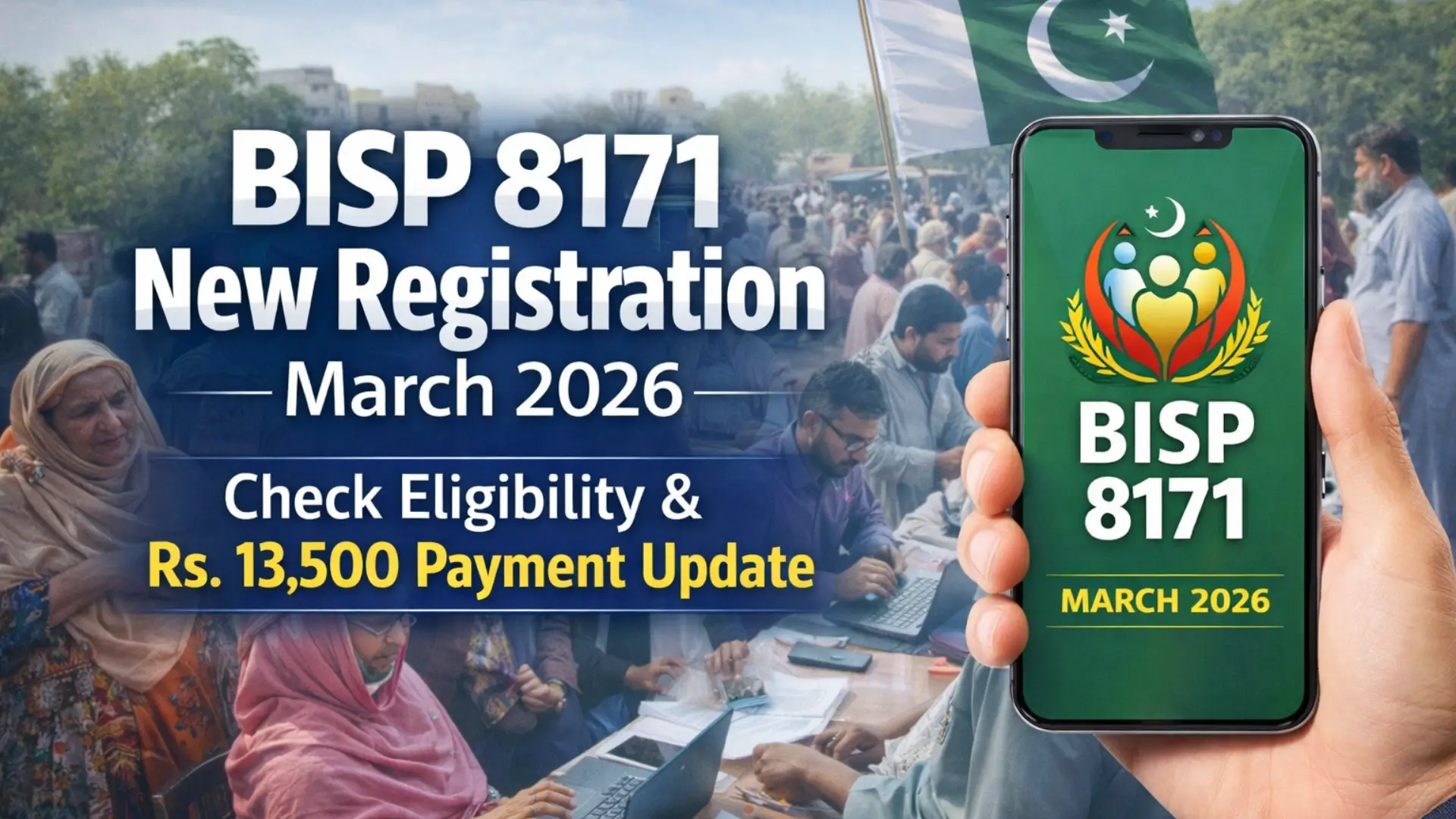 BISP 8171 New Registration March 2026