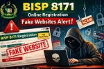 BISP 8171 Online Registration Fake Websites Alert