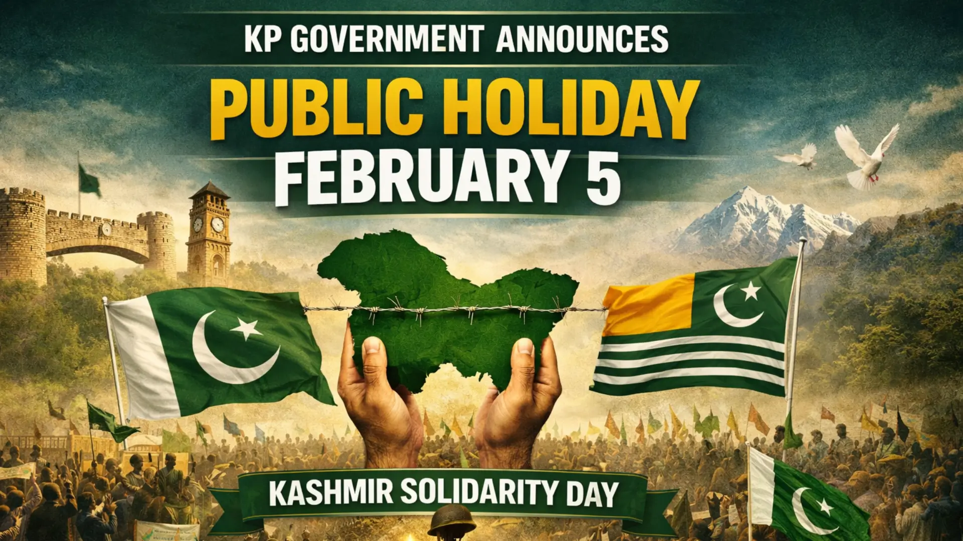 KP Government Announces Public Holiday