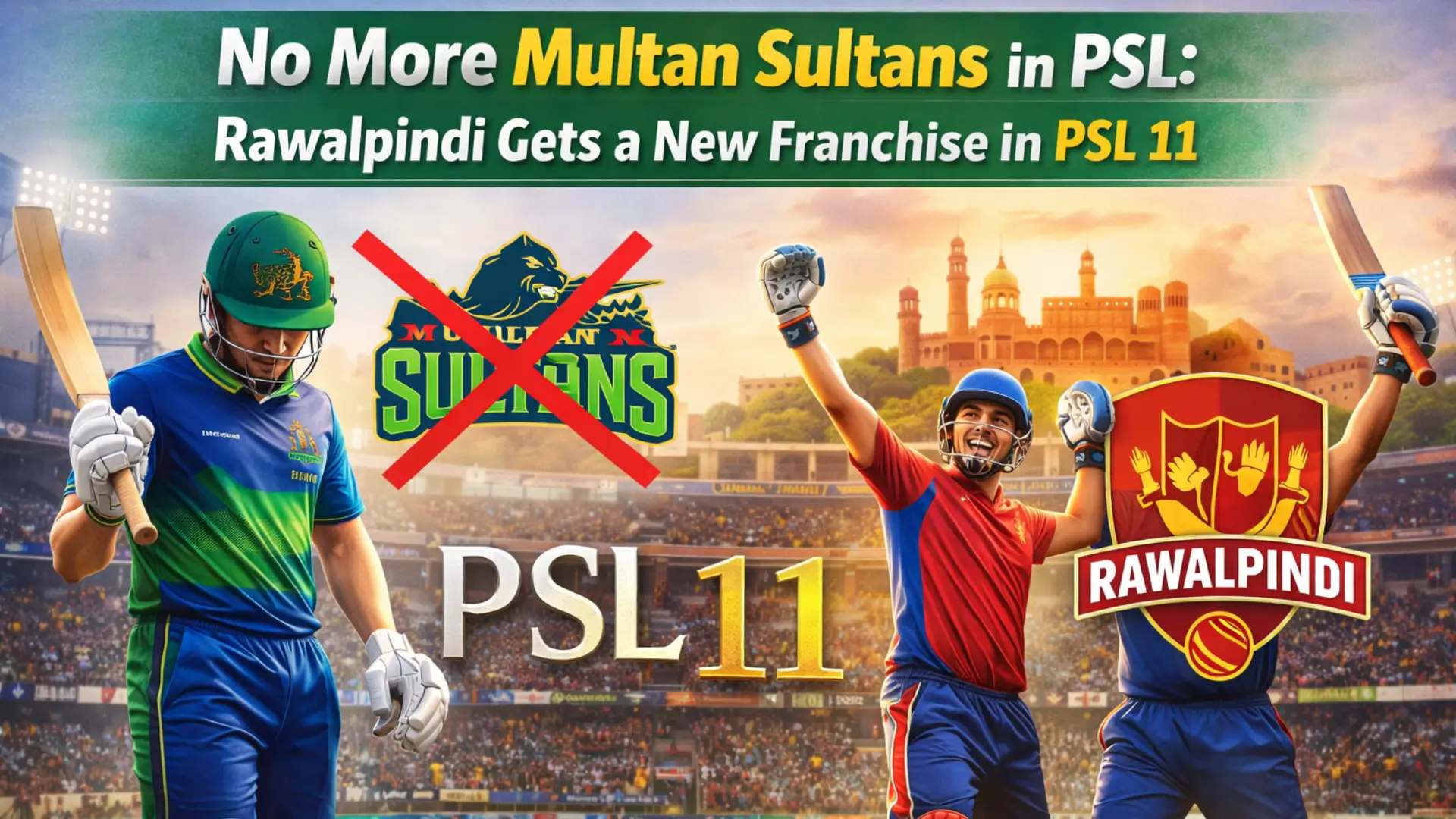 No More Multan Sultans in PSL