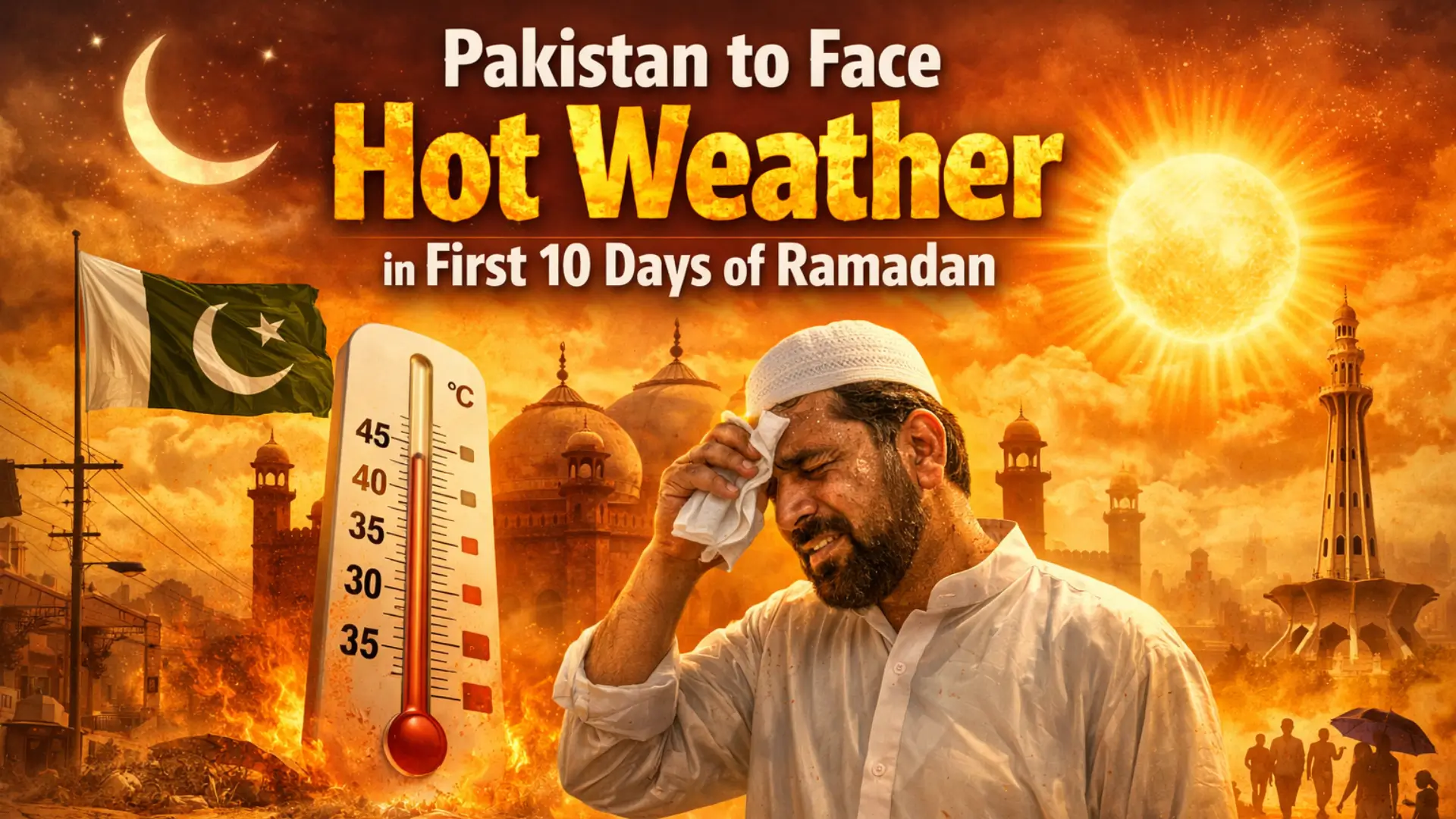 Pakistan to Face Hot Weather in First 10 Days of Ramadan