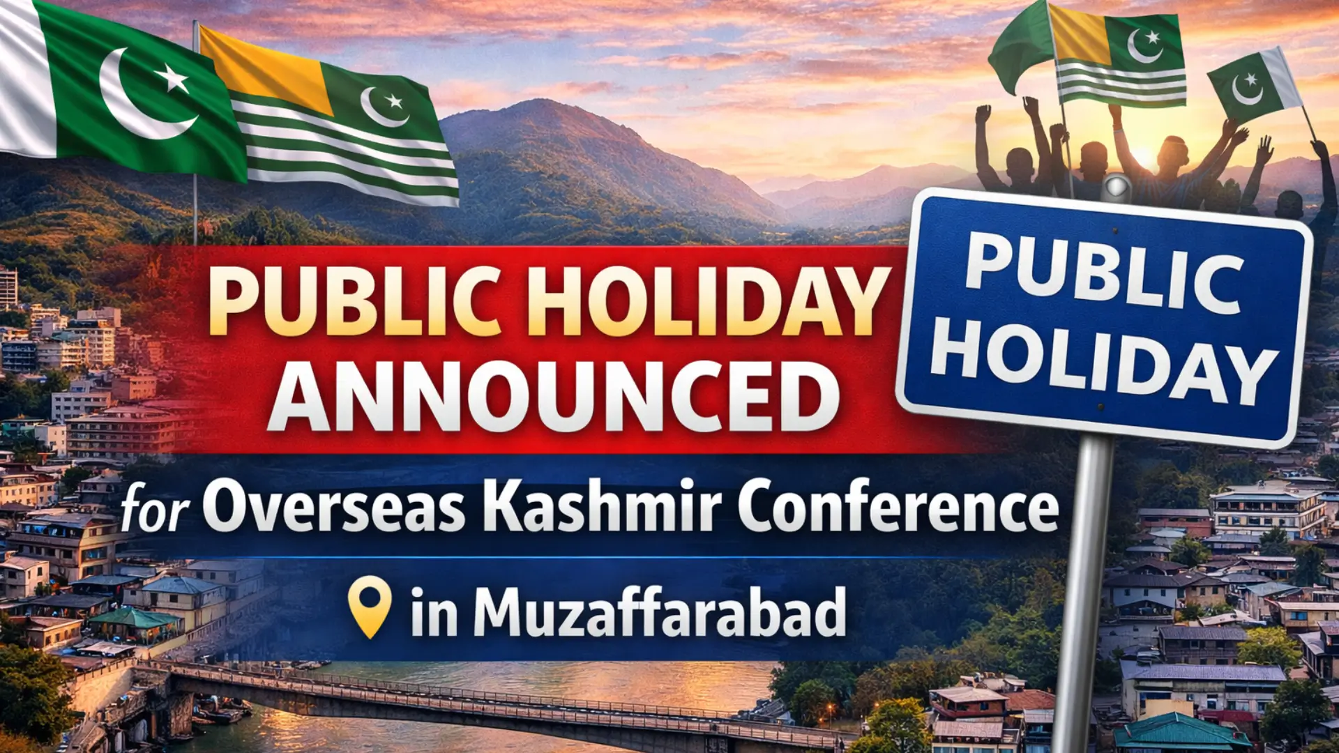Public Holiday Announced for Overseas Kashmir Conference in Muzaffarabad