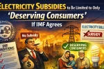 Electricity Subsidies to Be Limited to Only ‘Deserving Consumers’ If IMF Agrees