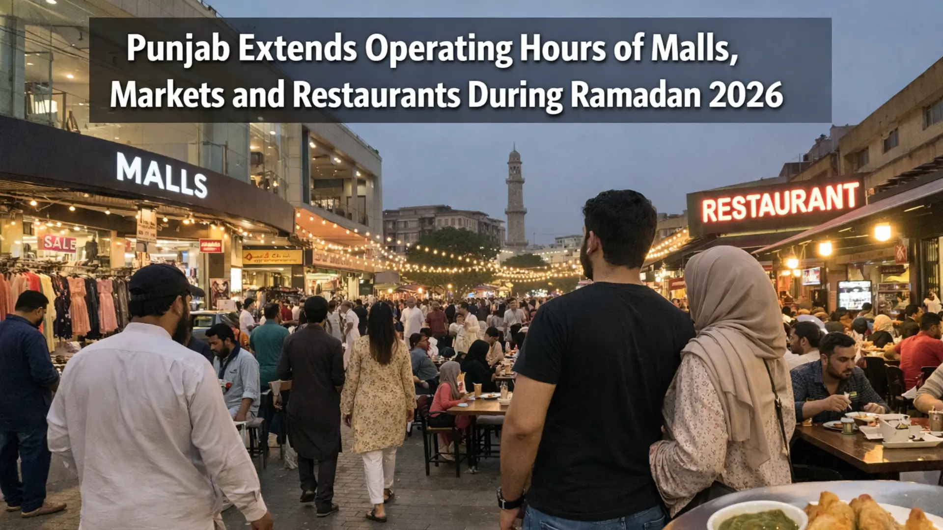 Punjab Extends Operating Hours of Malls