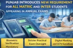 Punjab Introduces New Requirement for All Matric and Inter Students