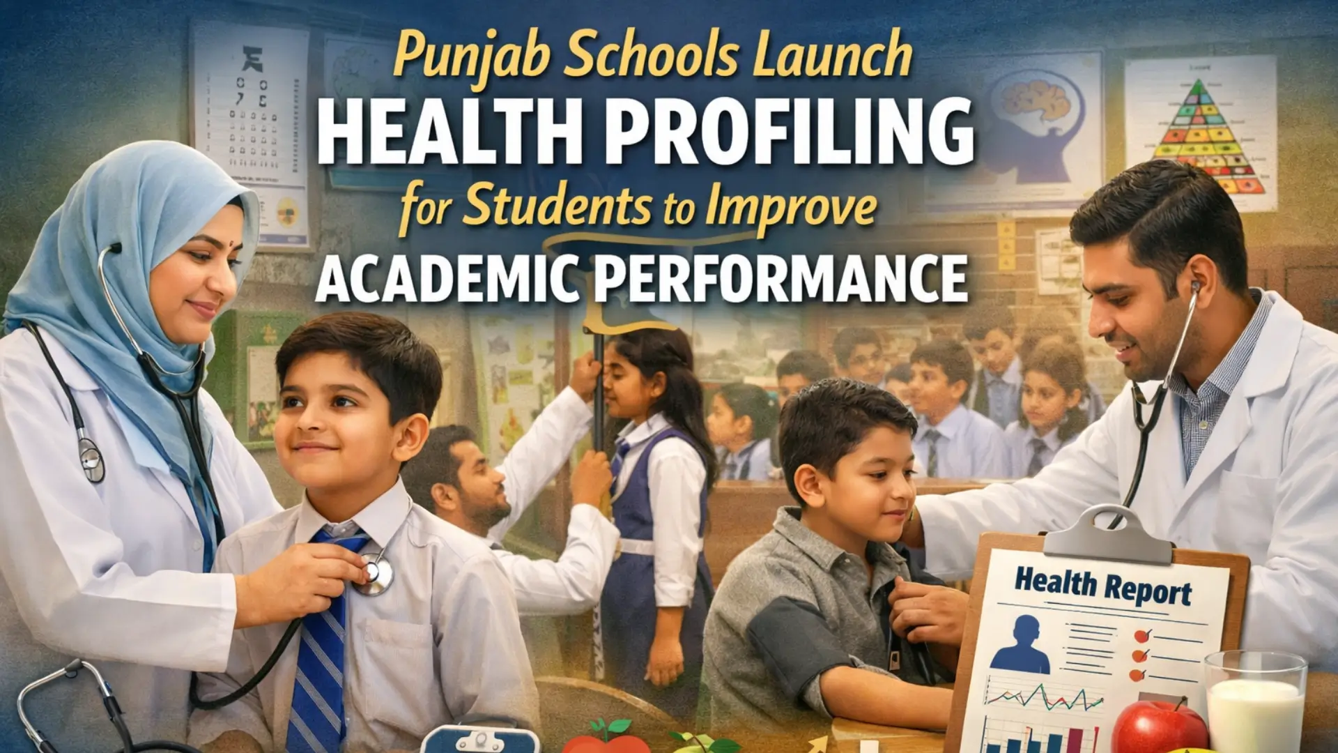 Punjab Schools Launch Health Profiling for Students to Improve Academic Performance